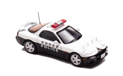 H7640021 RAI'S 1:64 Mazda RX-7 (FD3S) Niigata Prefectural Police Traffic Riot Police Vehicle (355)