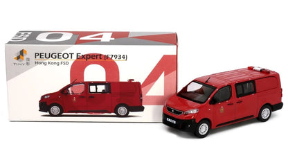 [ Back-order ] TINY ATC65540 1:64 Tiny City No.56 Peugeot Expert HKFSD (F7934) Diecast