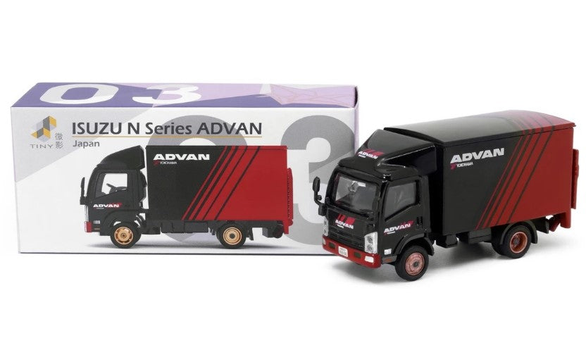 [ Back-order ] TINY ATCJP64003 1:76 Tiny City JP3  ISUZU N Series ADVAN Diecast