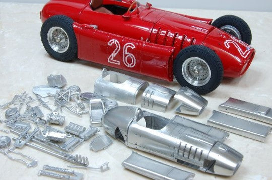 K395 Model Factory HIRO 1:43 Lancia D50 ver.A 1955 Monaco GP #30 E.Castelotti/#26 A.Ascari Multi-Material Kit