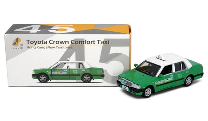 [ Back-order ] TINY ATC65592 1:64 Tiny City No.45 Toyota Crown Comfort Taxi (New Territories) (NB6590) Diecast