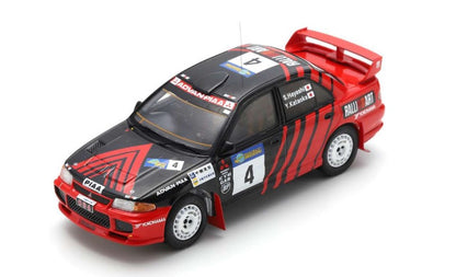 S6519 SPARK 1:43 Mitsubishi Lancer EVOLUTION III 4th Rally China 1997 Y. Kataoka - S. Hayashi #4