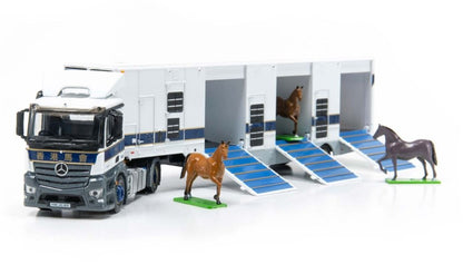 [ Back-order ] TINY ATC64419 1:76 Tiny City No.138 The Hong Kong Jockey Club Horse Float with horses Diecast