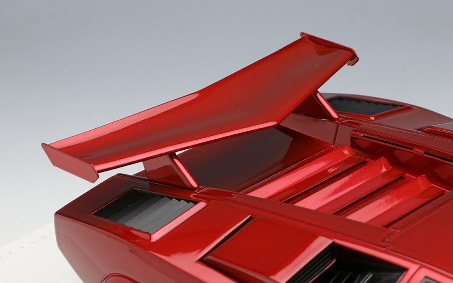 [ Back-order ] Make Up EIDOLON EML086A 1:18 Lamborghini Countach LP5000S 1982 Rear Wing Candy Red