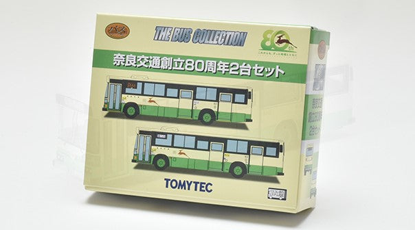 [ Back-order ] TOMYTEC 326656 The Bus Collection / Bus Colle Nara Kotsu 80th anniversary 2set Diorama Supplies