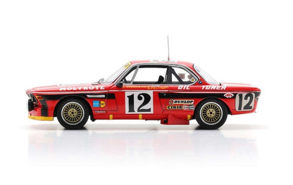 43SPA1974 SPARK 1:43 BMW 3.0 CSI #12 Winner 24H Spa 1974 J.Xhenceval - A.Peltier - P.Dieudonne