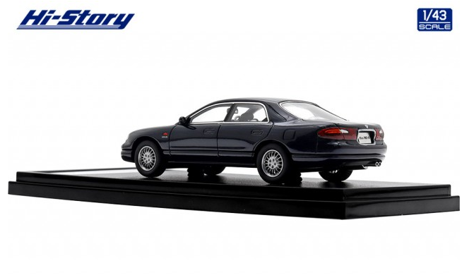 [ Back-order ] Hi-Story HS456BL 1:43 MAZDA ENFINI MS-8 2.5 Type X (1992) Creek Blue Mica Resin