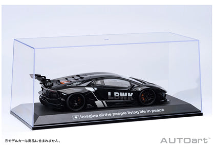 90038 AUTOart 1:18 Special Display Case 1/18 scale model x 1 car "LBWK" Gold Logo *car not included.