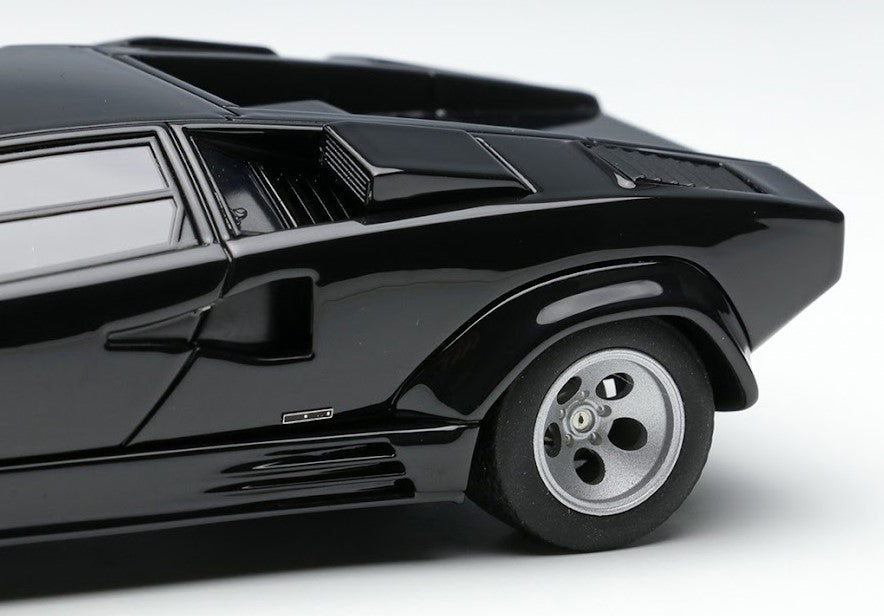 [ Back-order ] Make Up EIDOLON EM652B 1:43 Lamborghini Countach LP5000 QV 1988 Black