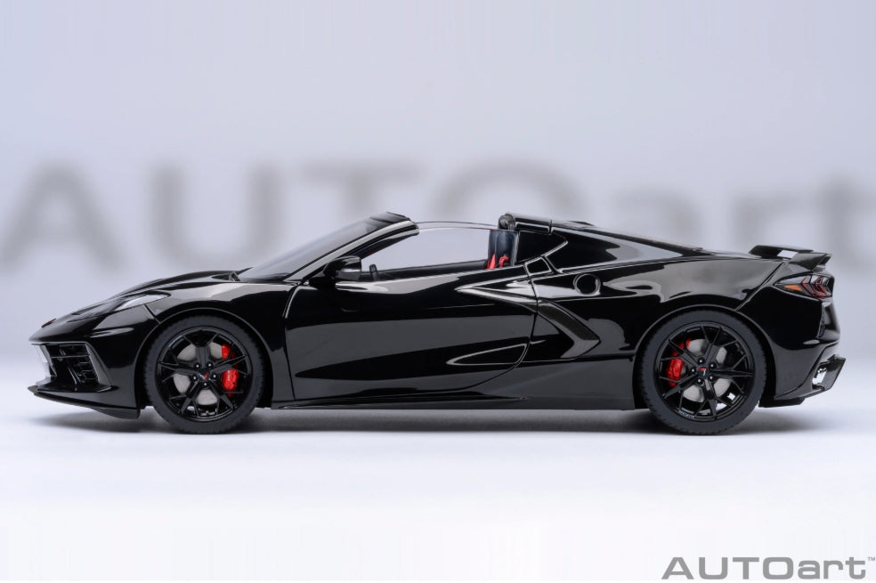 71280 AUTOart 1:18 Chevrolet Corvette (C8) Stingray Z51 Black