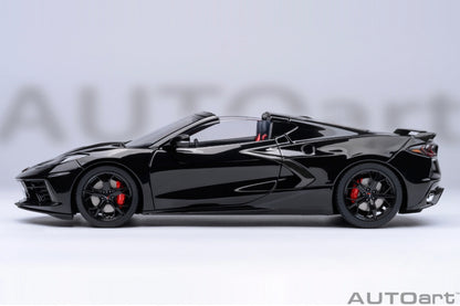 71280 AUTOart 1:18 Chevrolet Corvette (C8) Stingray Z51 Black