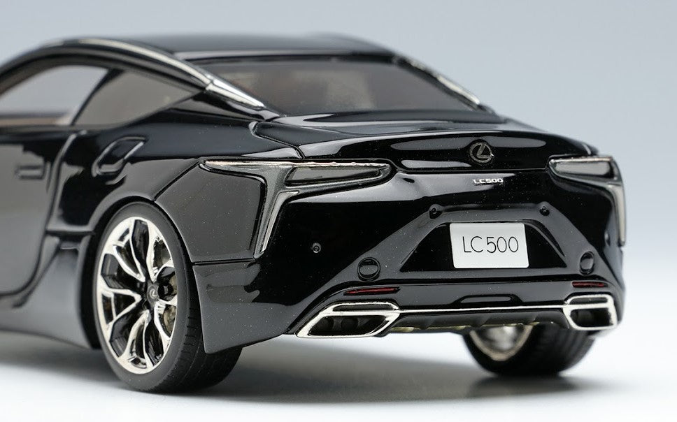 [ Back-order ] Make Up EIDOLON EM561C 1:43 Lexus LC500 Patina Elegance 2019 Graphite Black Glass Flake