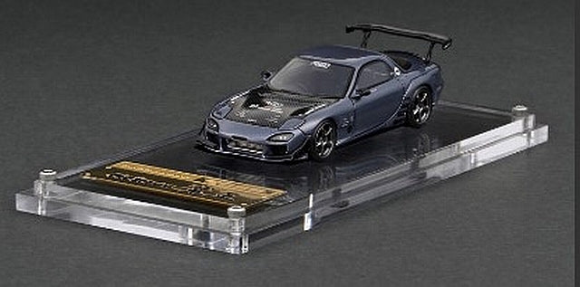 IG2724 ignition model 1:64 Mazda FEED RX-7 (FD3S) Maou Gun Metallic Resin