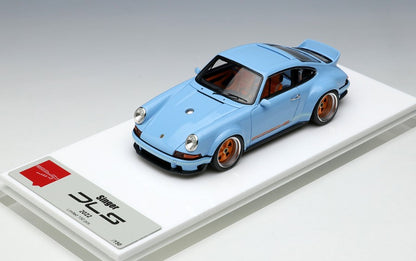 [ Back-order ] Make Up EIDOLON EM427L 1:43 Singer 911 DLS 2022 GULF Blue