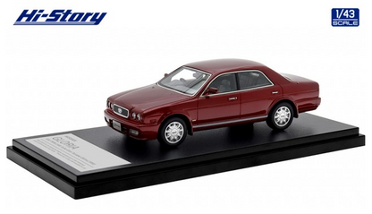 [ Back-order ] Hi-Story HS451RE 1:43 Nissan GLORIA V30 TWIN CAM Turbo Gran Turismo Ultima (1991) Raspberry Red Resin