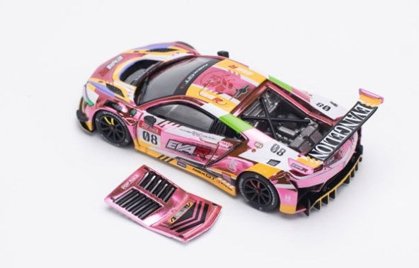 PR640109 POP RACE 1:64 Honda NSX GT3 EVO22 EVA RT PRODUCTION MODEL CUSTOM TYPE-08