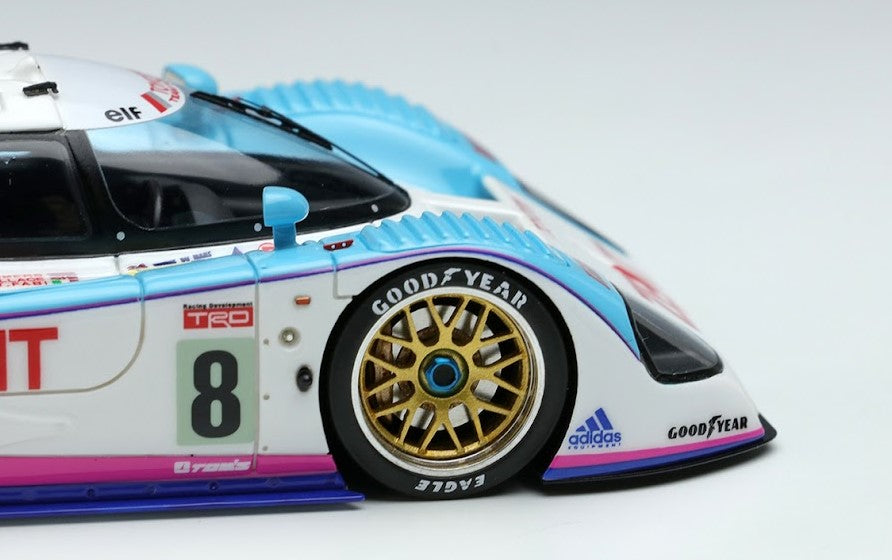 [ Back-order ] Make Up VISION VM223B 1:43 Toyota TS010 "Toyota Team Toms - ZENT" Le Mans 24h 1992 No.8