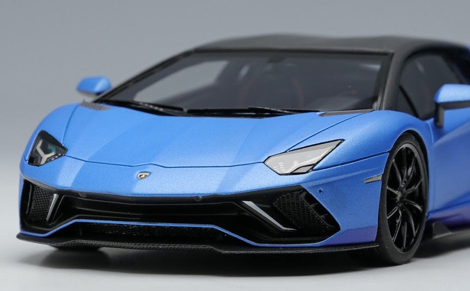 [ Back-order ] Make Up EIDOLON EM634A 1:43 Lamborghini Aventador LP780-4 Ultime 2021 (Diansus wheel) Blue Arione / Blue Mecht