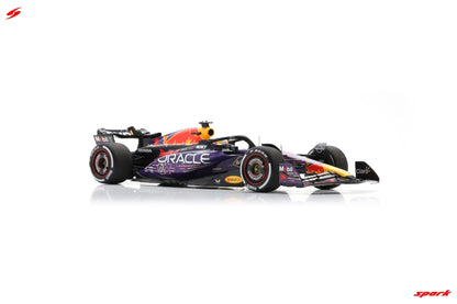 18S972 Spark 1:18 Oracle Red Bull Racing RB19 #1 Winner, Las Vegas Grand Prix 2023, M. Verstappen