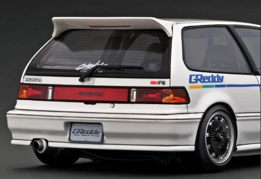 [ Back-order ] ignition model IG3122 1:18 Honda CIVIC (EF9) SiR White