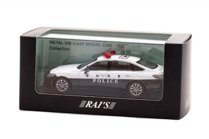 H7432203 RAI'S 1:43 Toyota Crown (ARS220) 2022 Aichi Express way patrol (632)