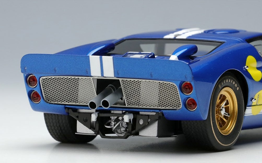 [ Back-order ] Make Up EIDOLON EM301F 1:43 GT40 Mk.II Le Mans 24h 1966 "Hallman Moody" #6