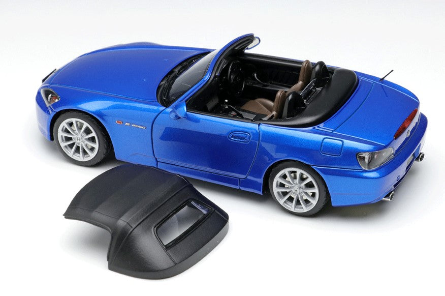 [ Back-order ] Make Up EIDOLON EM677A 1:43 Honda S2000 (AP2) 2005 Bermuda Blue Pearl