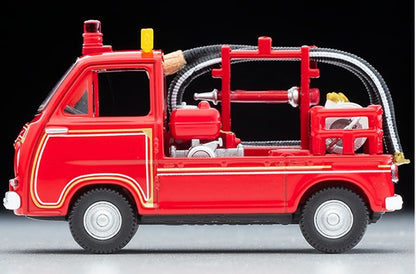 LV-68c TOMYTEC Tomica LV 1:64 Subaru Sambar Pump Fire Truck with Figure