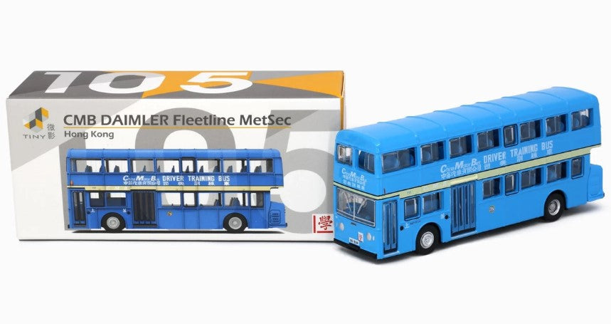 [ Back-order ] TINY ATC65752 1:110 Tiny City No.105 DAIMLER Fleetline MetSec Driver Training (BG538) Diecast