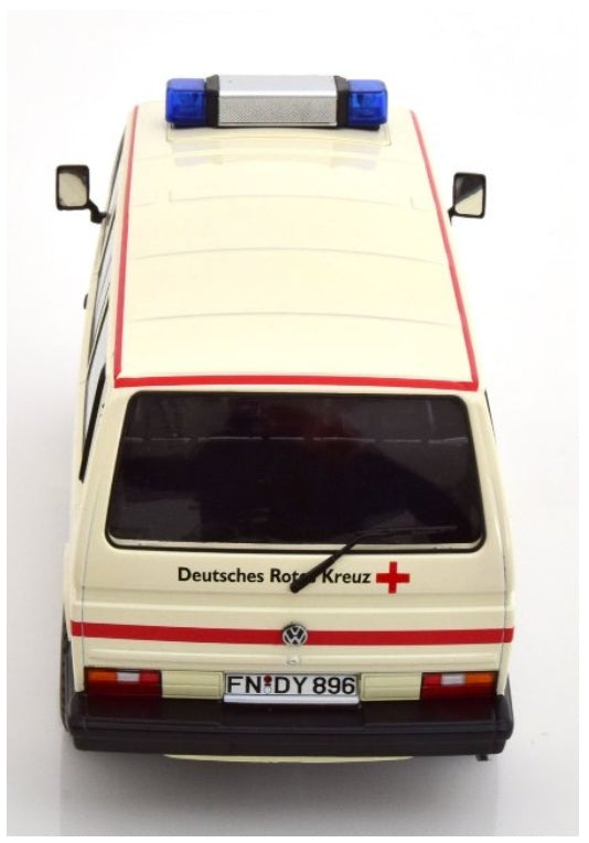 KKDC180968 KK scale 1:18 Volkswagen VW Bus T3 Syncro 1987 German Red Cross
