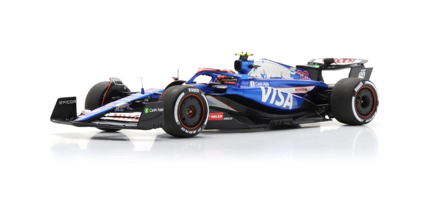 18S985 Spark 1:18 Visa Cash App RB Formula One Team VCARB 01 #22 TBC Saudi Arabia Saudi Arabian GP2024 Yuki Tsunoda