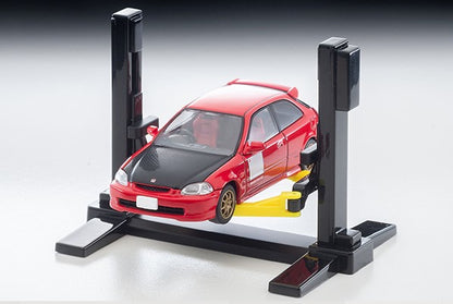 TOMYTEC 1:64 Honda Tomicarama Vintage 06b Car Lift (w/ TLV-NEO Honda Civic Type R Custom Spec.) 330585