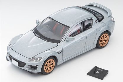 TOMYTEC Tomica 1:64 Mazda Japanese Car Era 18 RX-8 Spirit R Silver 2012 329367