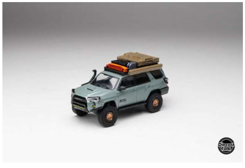 DTG0015-FR GCD Gaincorp Products 1:64 Toyota 4Runner TRD PRO Overland Lunar Rock Ltd 1008 pcs Diecasttalk custom order
