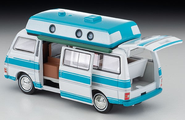 LV-N312a TOMYTEC Tomica 1:64 Nissan Caravan Camper (White/Light Blue) '73