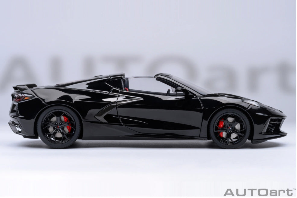 71280 AUTOart 1:18 Chevrolet Corvette (C8) Stingray Z51 Black