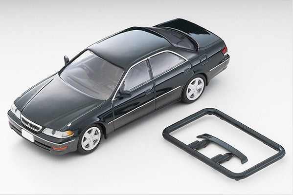 LV-N299b TOMYTEC Tomica LV NEO 1:64 Toyota Mark II 2.5 Tourer V (Dark Green/Gray) 1998 325048