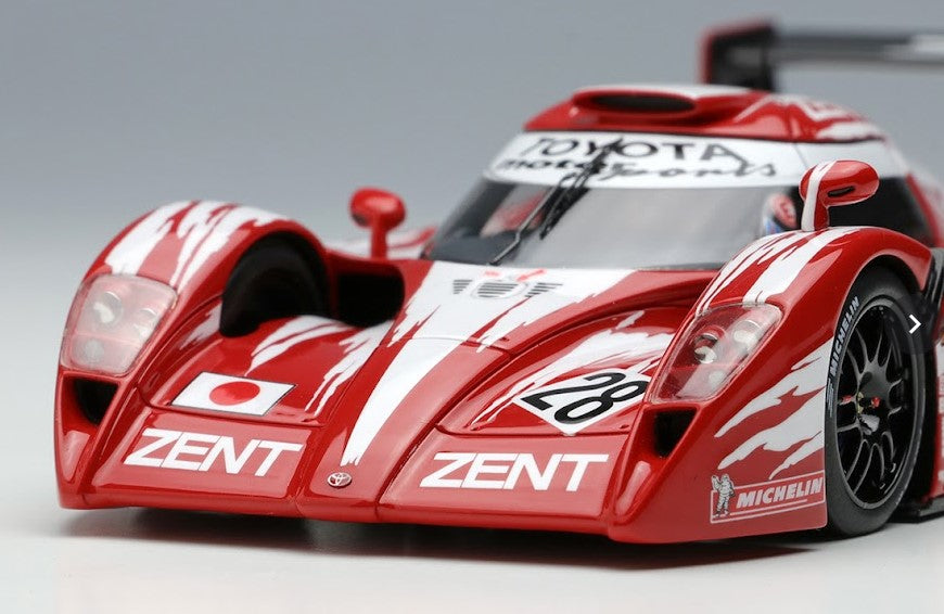 [ Back-order ] Make Up VISION VM222B 1:43 Toyota TS020 Toyota Motorsport Le Mans 24h 1998 No.28