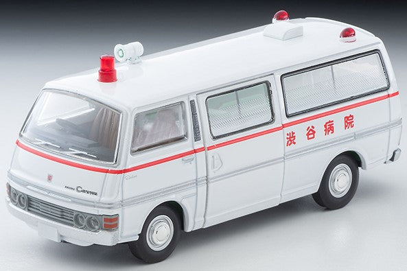 LV-N Big City 01 TOMYTEC Tomica 1:64 Nissan Caravan Ambulance (Shibuya Hospital) from Big City Part III Episode 7 Fugitive Runway 327929