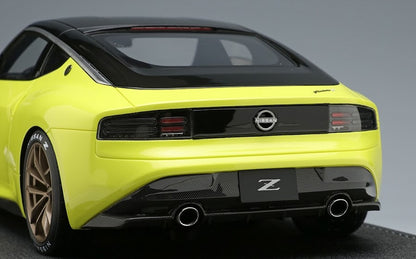 [ Back-order ] Make Up IDEA IM056 1:18 Nissan Fairlady Z Prototype 2020 Ikazuchi Yellow