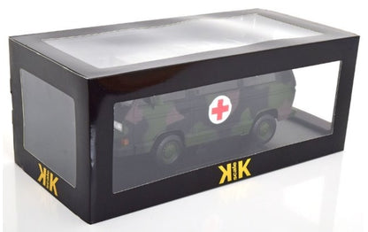 KKDC180969S KK scale 1:18 Volkswagen VW Bus T3 Syncro 1987 Army Ambulance