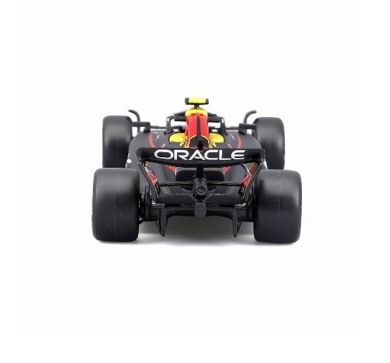 BUR38233T BBURAGO 1:43 Oracle Red Bull Racing RB21 2025 Bahrain GP #22 Yuki Tsunoda Window Box