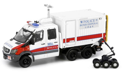 [ Back-order ] TINY ATC64815 1:76 Tiny City No.134 Mercedes Benz Sprinter FL 6x6 EOD (Red White) Diecast