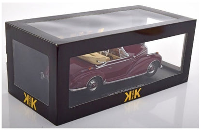 KKDC180942 KK scale 1:18 Mercedes 300 SC W188 Cabrio 1957 Dark Red