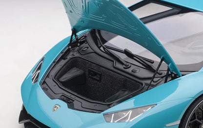 [ Back-order ] AUTOart 12077 1:12 Lamborghini Uracan Performante Light Blue