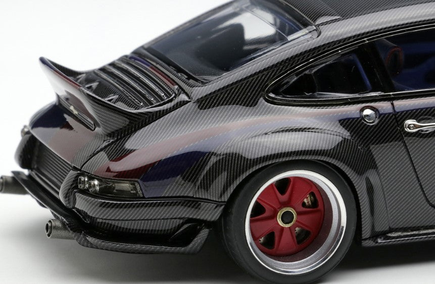 EM427N MakeUp EIDOLON 1:43 Singer 911 DLS 2022 Visible Carbon / Stripe