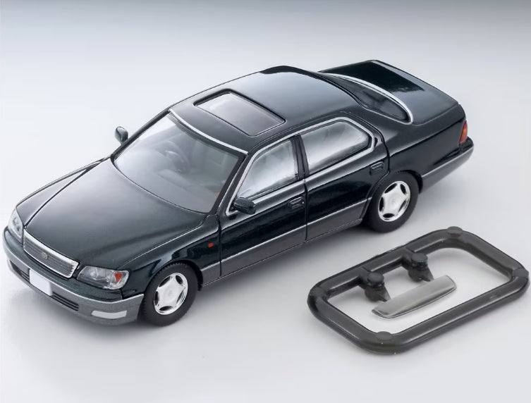LV-N356b TOMYTEC 1:64 Toyota Celsior C Spec F Package (Green/Gray) 1997 Model 337638