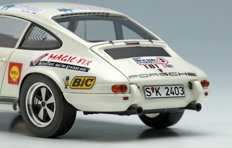 [ Back-order ] Make Up VISION VM198 1:43 Porsche 911 R Porsche System Tour de France 1969 Winner No.181