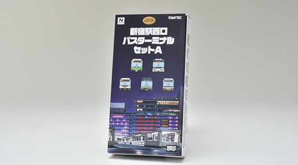 [ Back-order ] TOMYTEC 326670 The Bus Collection / Bus Colle Shinjuku Station West Exit Bus Terminal Set A Diorama Supplies