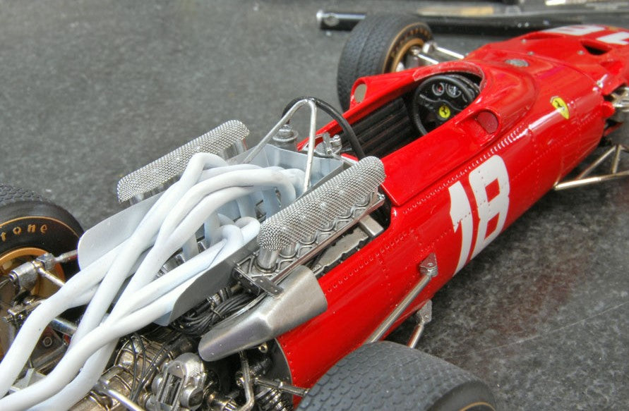 K272 Model Factory Hiro 1:20 Ferrari 312 F1-67 Ver.A Monaco GP/Holland GP/Belgium GP 1967 Fulldetail Kit